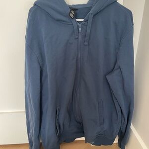 Gray Zara zip up